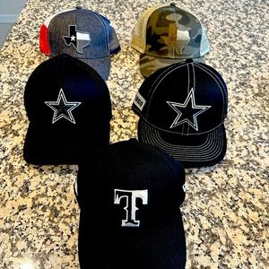 Texas Hat Bundle all 5 hats included